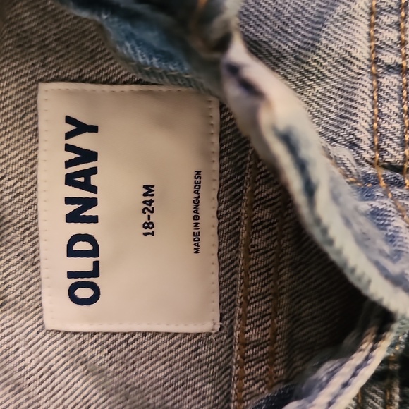 Old Navy Denim Jacket. 18-24 months - Picture 3 of 4